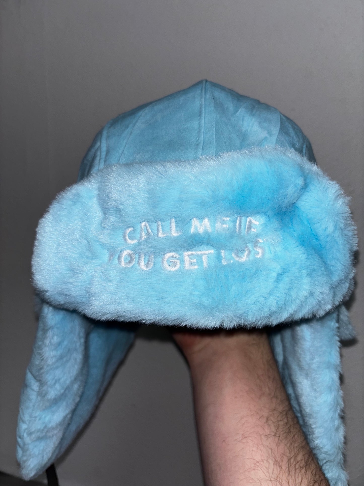 "BLUSHANKA" CMIYGL EMBROIDERED USHANKA HAT