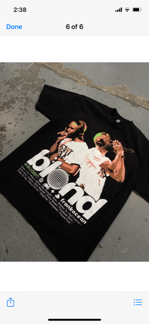 “BLONDv2” HEAVY PRINT TSHIRT