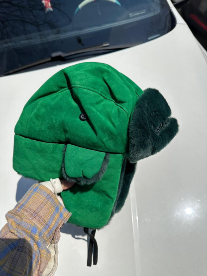 "CHROMA" EMBROIDERED USHANKA HAT