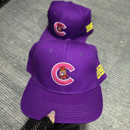 "YUBS" Bear 5oz Snapback Cap (embroidered)