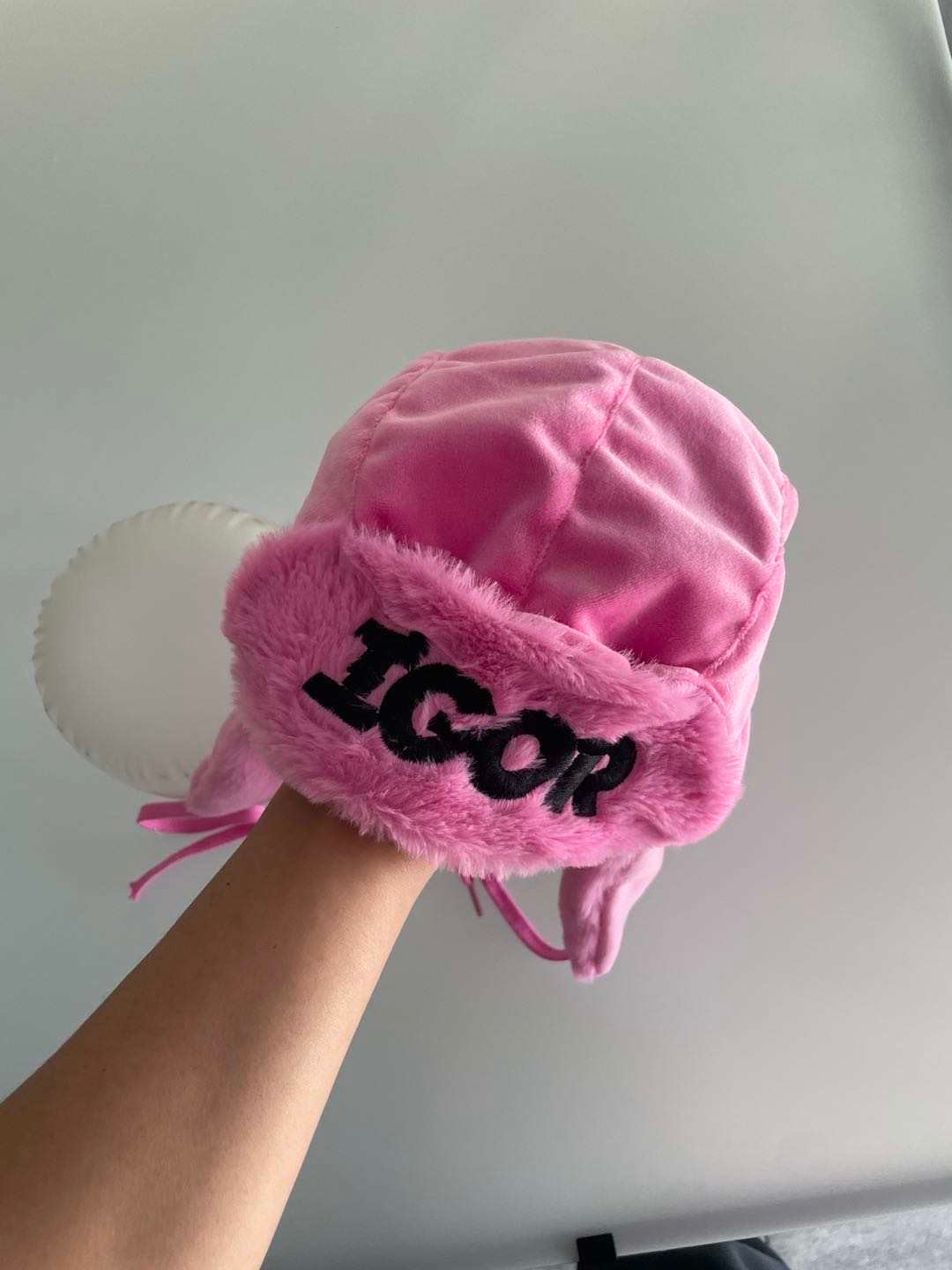 "IGORSHANKA" CMIYGL EMBROIDERED USHANKA HAT