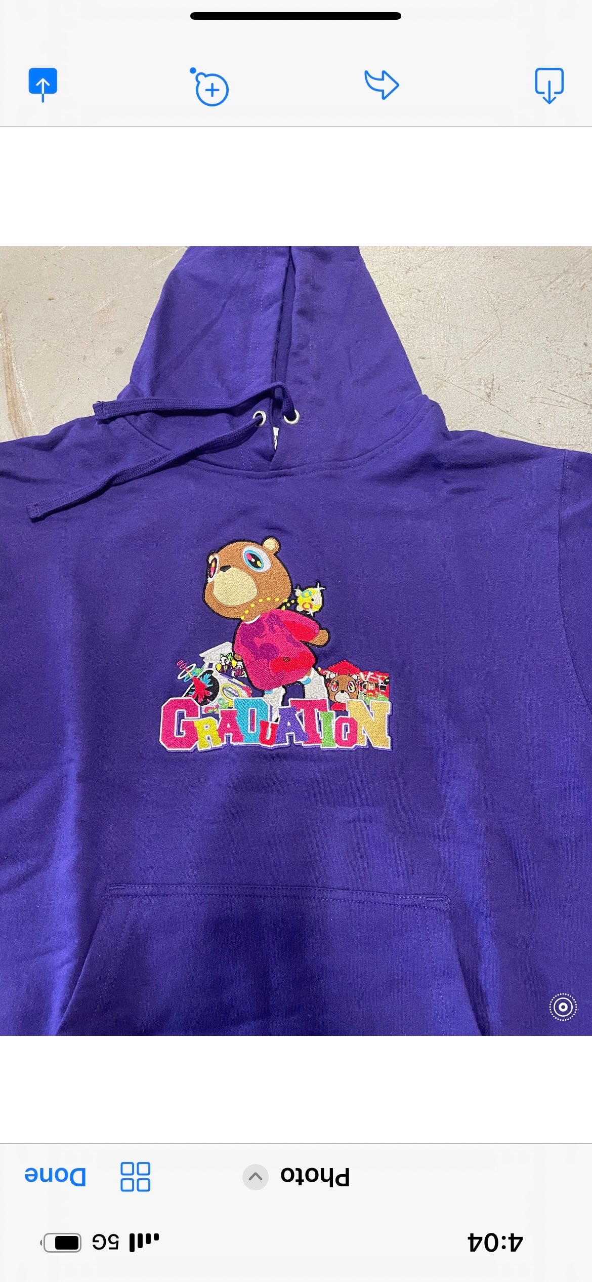 "GRAD" 9oz  PREMIUM HEAVYWEIGHT EMBROIDERED HOODIE