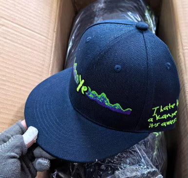 "YE” Mountains 5oz Snapback Cap (embroidered)
