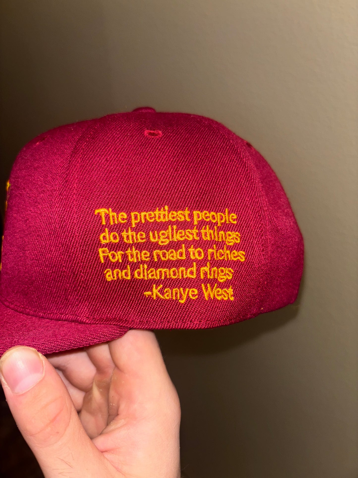 "TCD" Bear 5oz Snapback Cap (embroidered)
