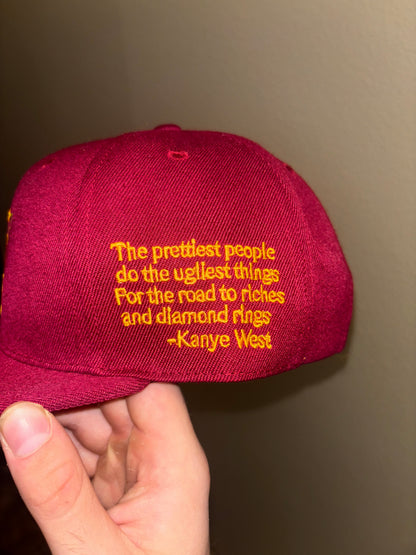 "TCD" Bear 5oz Snapback Cap (embroidered)
