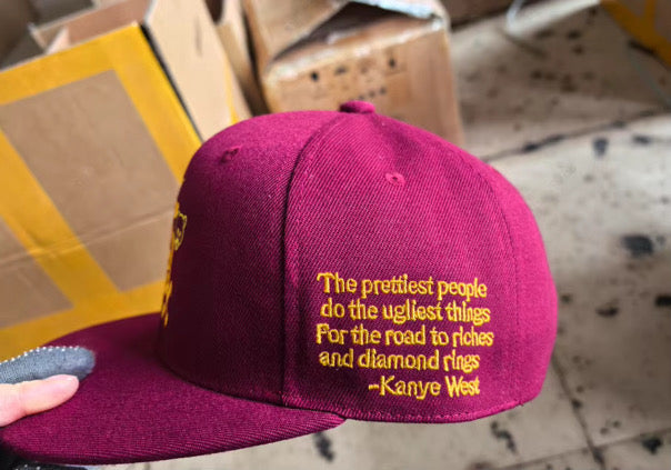 "TCD" Bear 5oz Snapback Cap (embroidered)