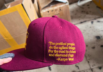 "TCD" Bear 5oz Snapback Cap (embroidered)