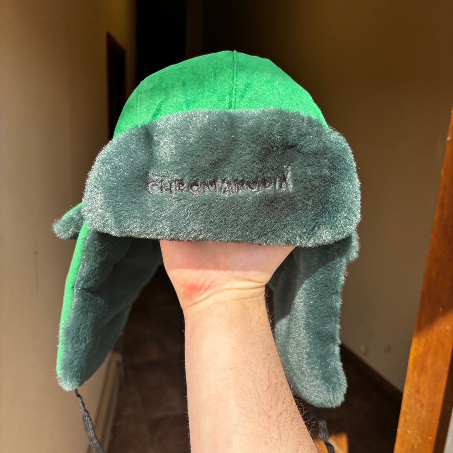 "CHROMA" EMBROIDERED USHANKA HAT
