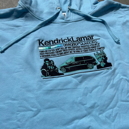 GKMCPAINT” 10oz HEAVYWEIGHT EMBROIDERED HOODIE