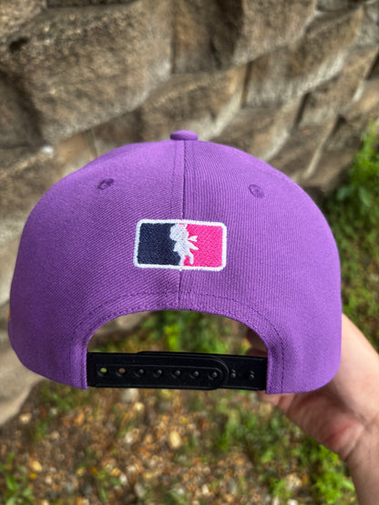 "GRAD" Bear 5oz Snapback Cap (embroidered)