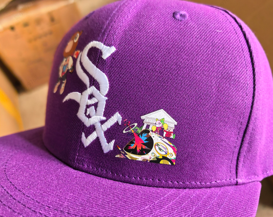 "GRAD" Bear 5oz Snapback Cap (embroidered)