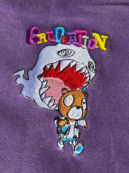 "GRADZIP" 12oz PREMIUM WASHED ZIP UP HOODIE