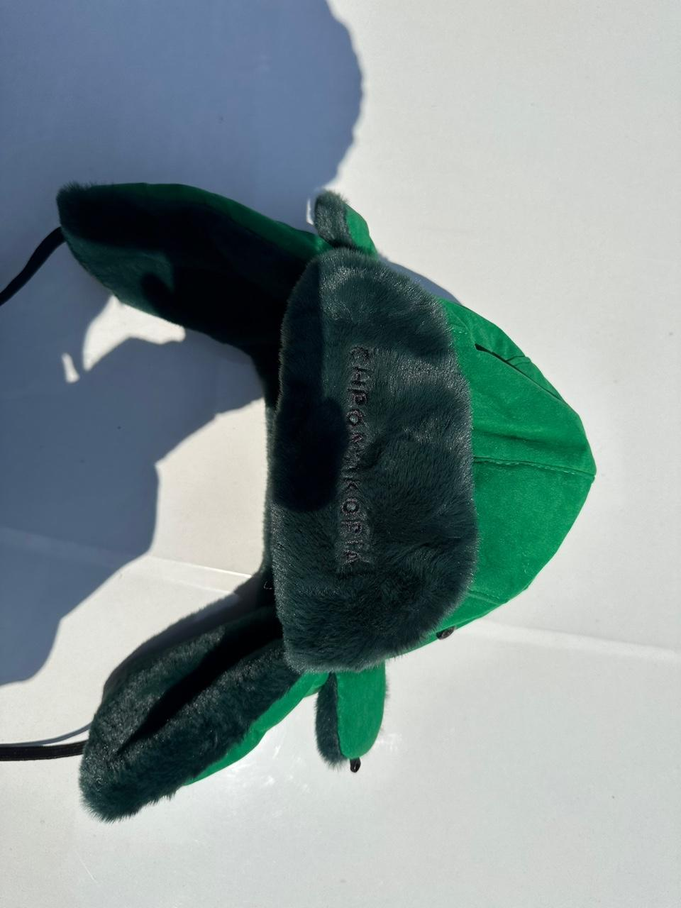 "CHROMA" EMBROIDERED USHANKA HAT