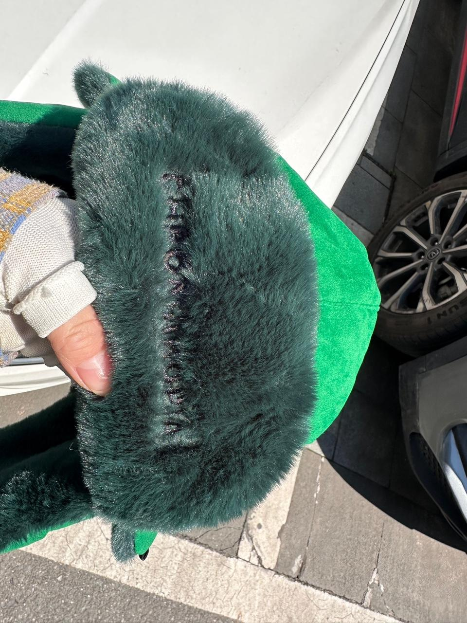 "CHROMA" EMBROIDERED USHANKA HAT