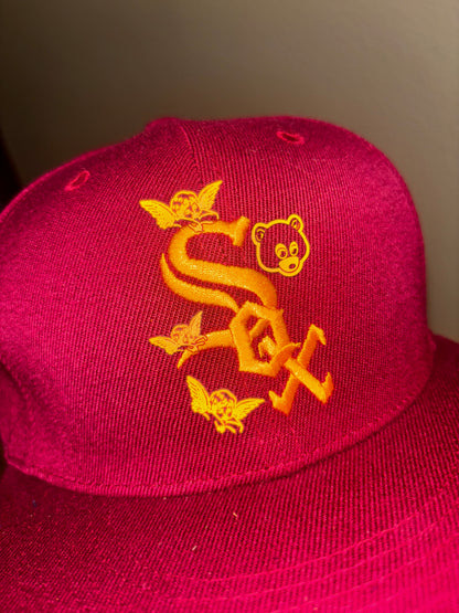 "TCD" Bear 5oz Snapback Cap (embroidered)