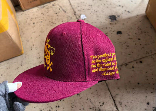 "TCD" Bear 5oz Snapback Cap (embroidered)