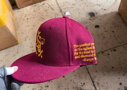 "TCD" Bear 5oz Snapback Cap (embroidered)