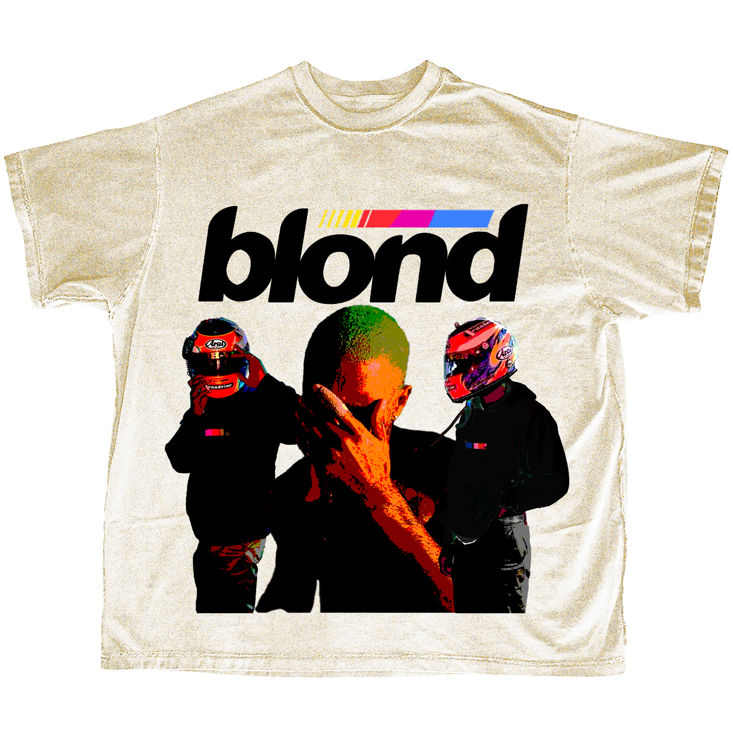 BLONDBIKER" 7oz Garment-Dyed T-shirt