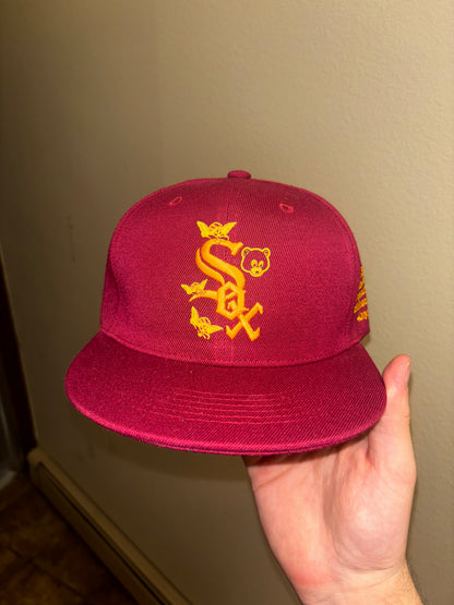 "TCD" Bear 5oz Snapback Cap (embroidered)