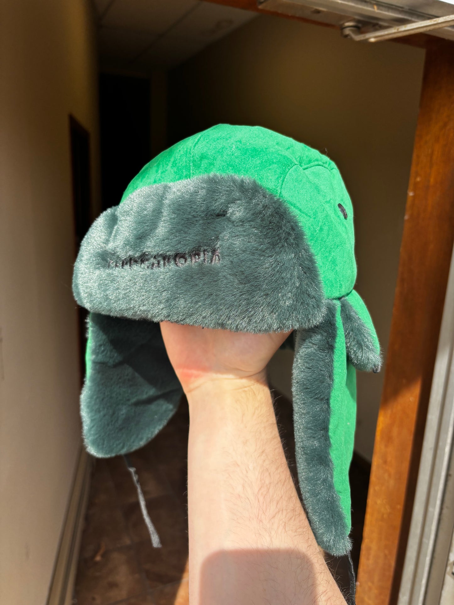 "CHROMA" EMBROIDERED USHANKA HAT