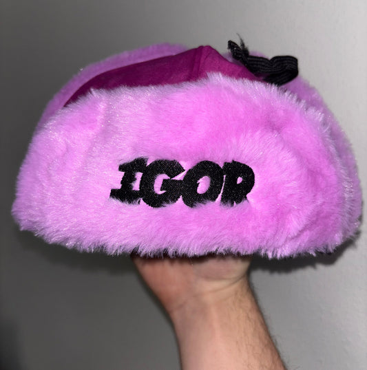 "IGORSHANKA" CMIYGL EMBROIDERED USHANKA HAT