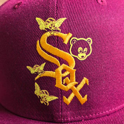 "TCD" Bear 5oz Snapback Cap (embroidered)