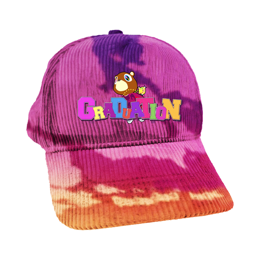 "GRADUATION” 5oz Corduroy Cap (embroidered) PREORDER
