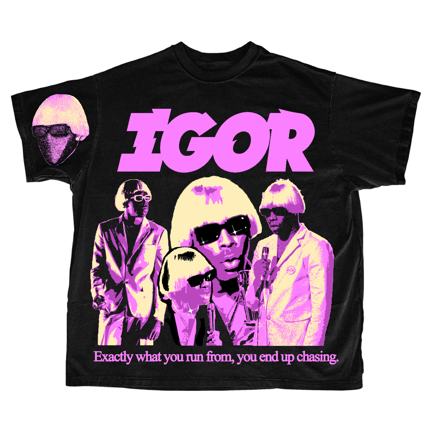 "IGOR" HEAVY MENS OVERSIZE GRAPHIC TSHIRT