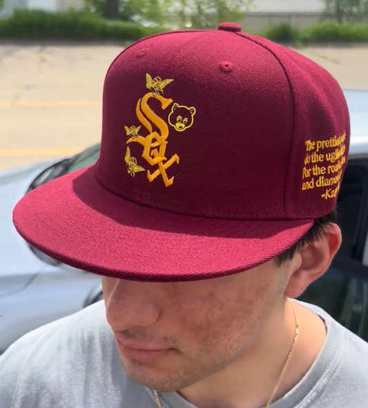 "TCD" Bear 5oz Snapback Cap (embroidered)