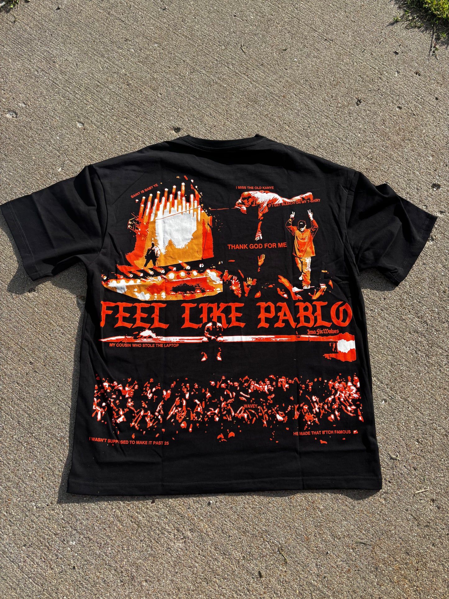 "PABLO" HEAVY MENS 305 GSM GRAPHIC TSHIRT