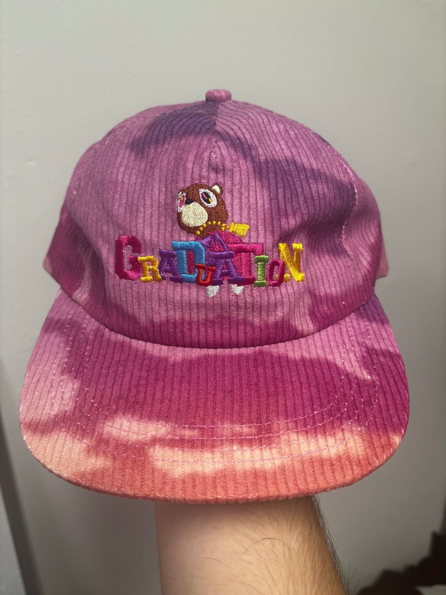 "GRADUATION” 5oz Corduroy Cap (embroidered)