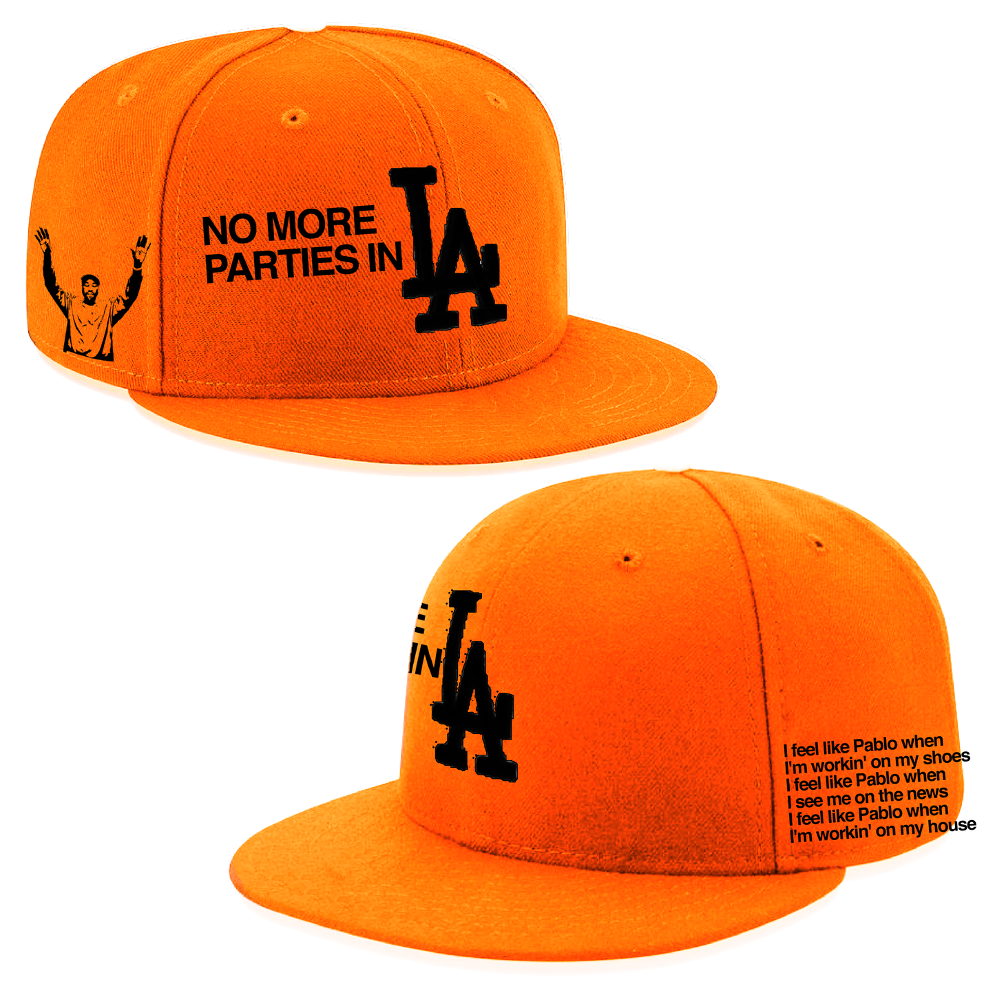"NMPILA" Bear 5oz Snapback Cap (embroidered)