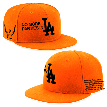 "NMPILA" Bear 5oz Snapback Cap (embroidered)