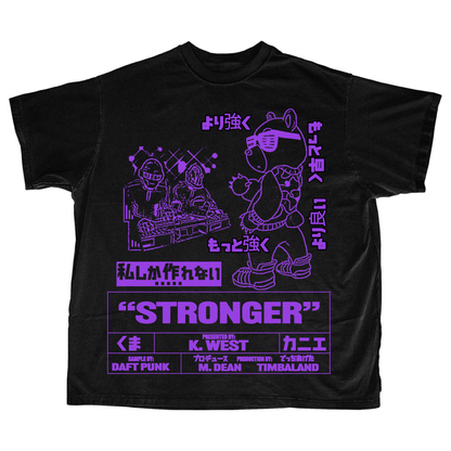 "STRONGER” MENS HEAVYWEIGHT PUFF SHIRT