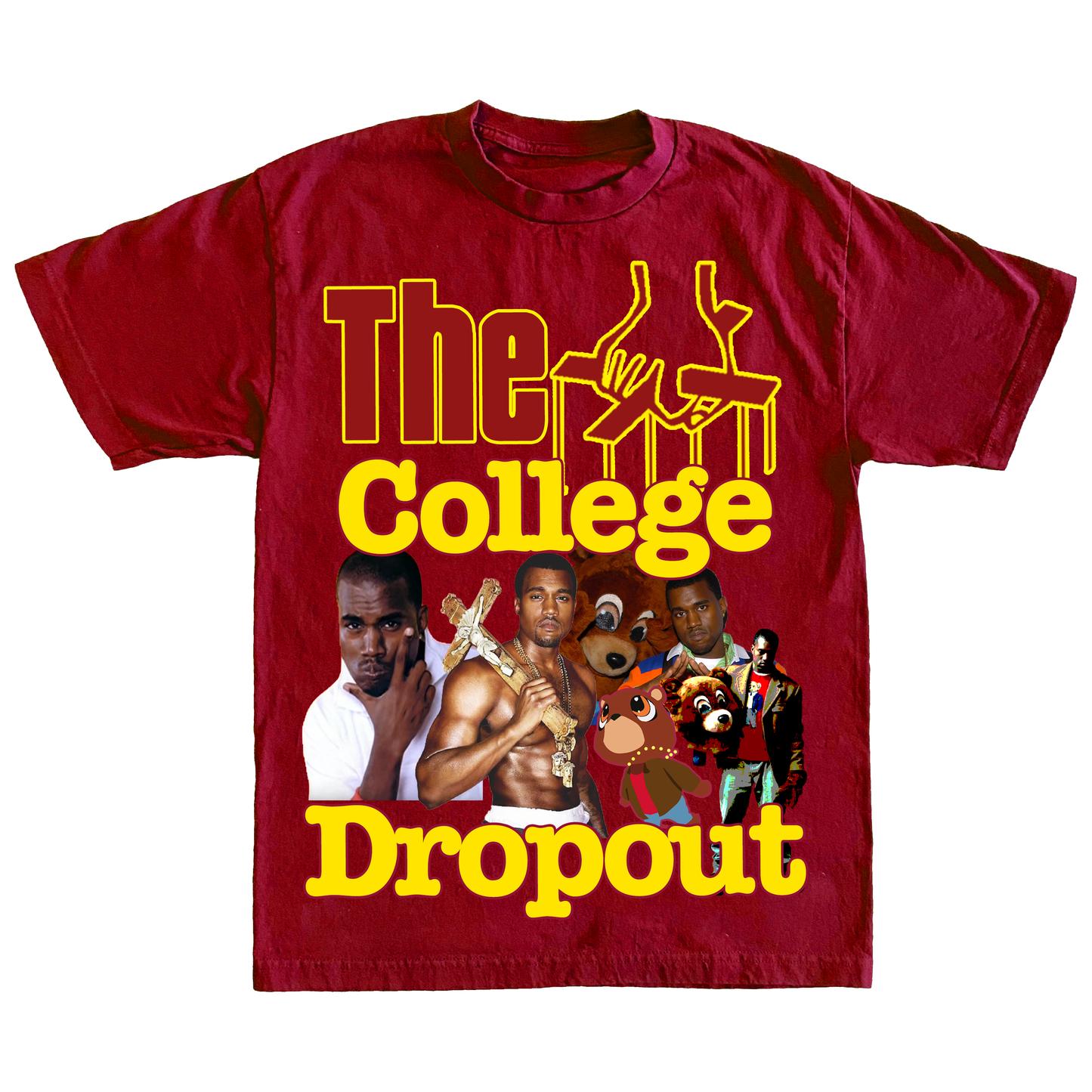 DROPOUT" 7oz Garment-Dyed T-shirt