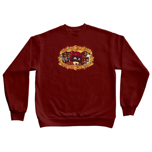 “TCDFRAME” 9oz Embroidered Crewneck