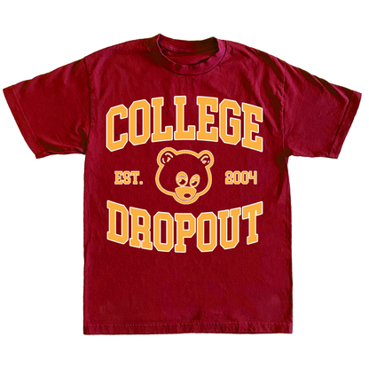 "DROPOUT" FRATERNITY MENS COTTON SHIRT