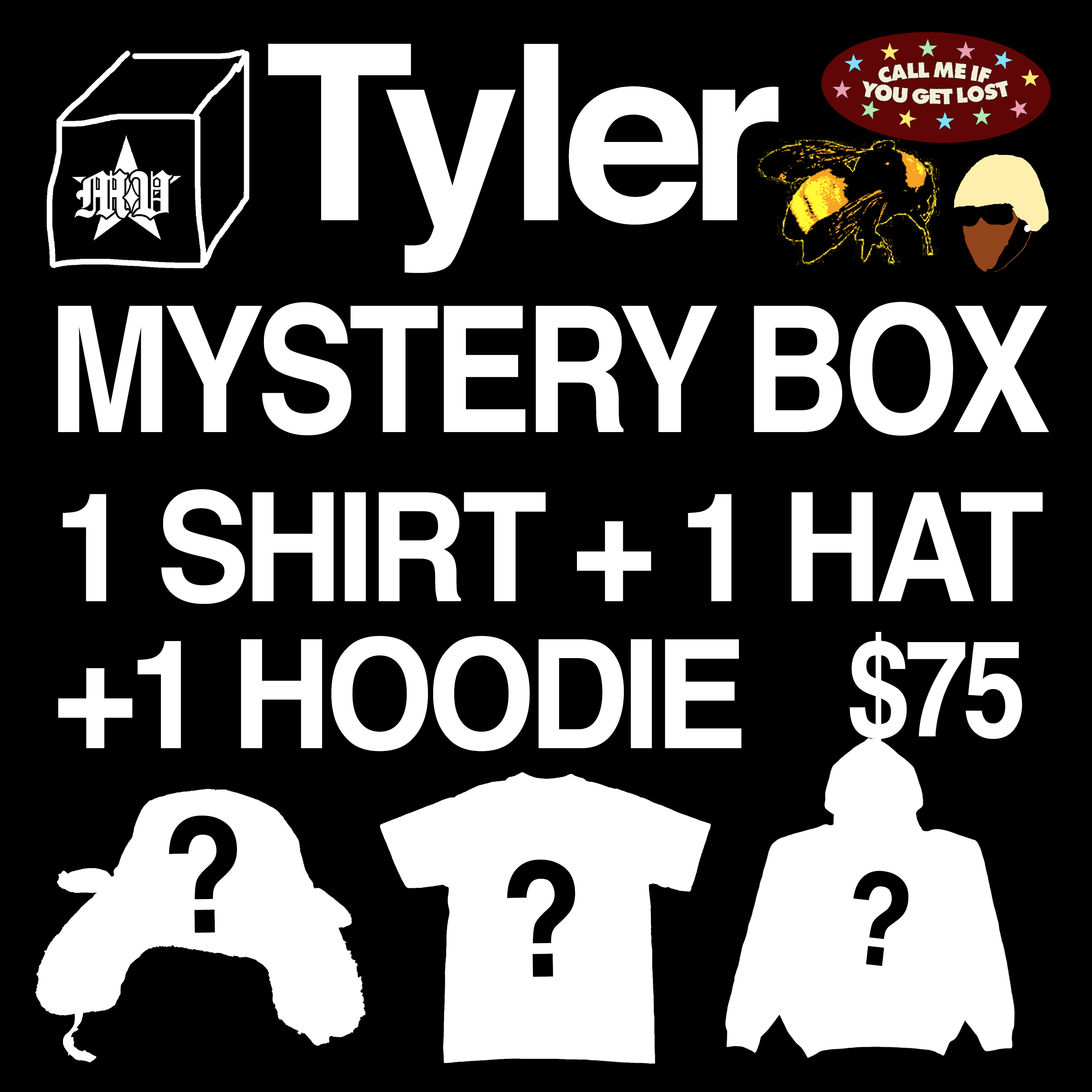 TYLER MYSTERY CLOTHING BOX – Music Void!