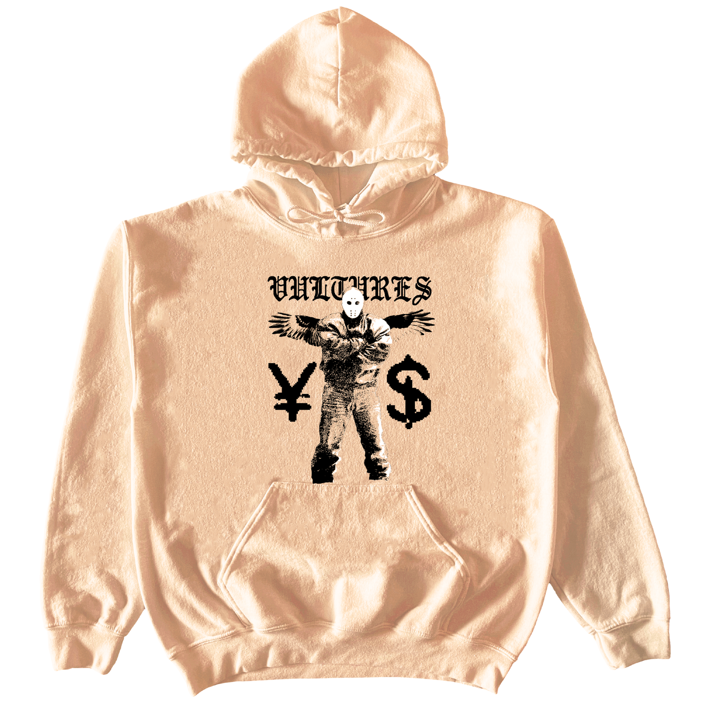 "VULTURE$” 10oz HEAVYWEIGHT EMBROIDERED HOODIE