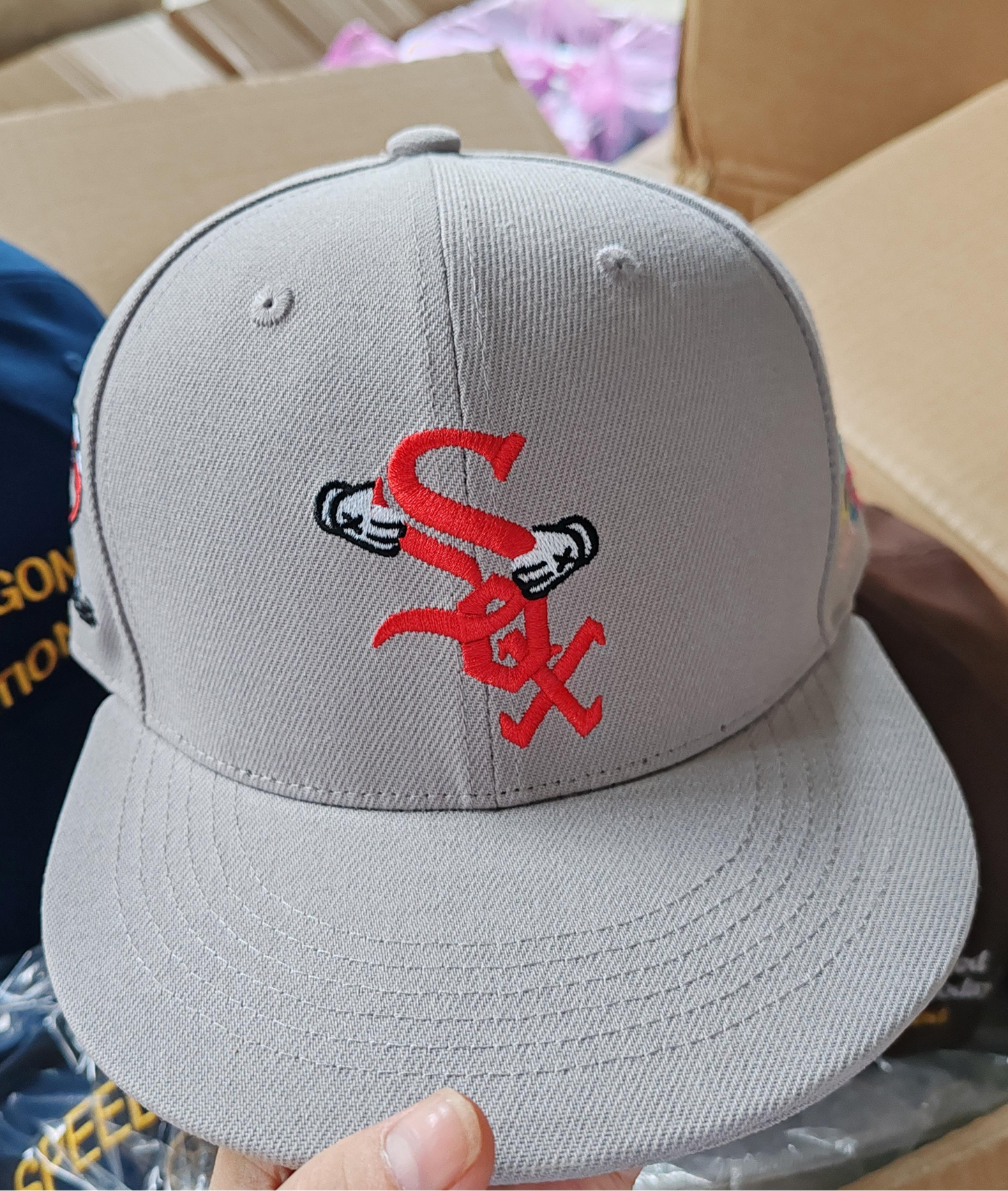 "808s" Bear 5oz Snapback Cap (embroidered)