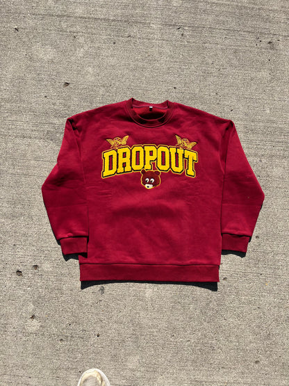 “TCDANGELS” 10oz CHENILLE/ EMBROIDERED PREMIUM CREWNECK