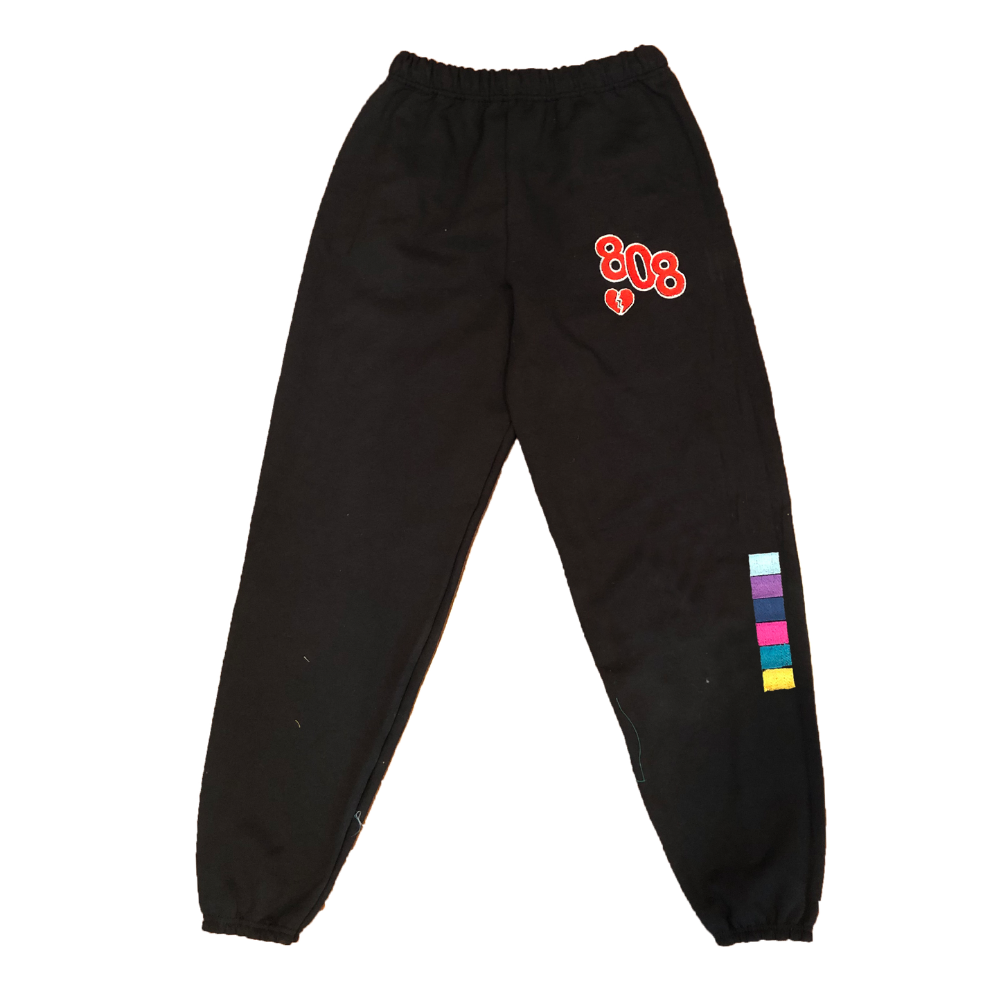 "808" Mens Cotton Embroidered Pants