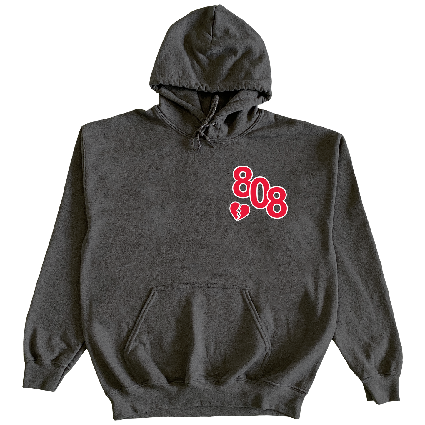 "808" MENS PATCH MIDWEIGHT HOODIE