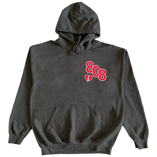 "808" MENS PATCH MIDWEIGHT HOODIE