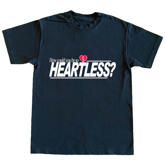"HRTLESS" Mens Vintage Cotton T-Shirt
