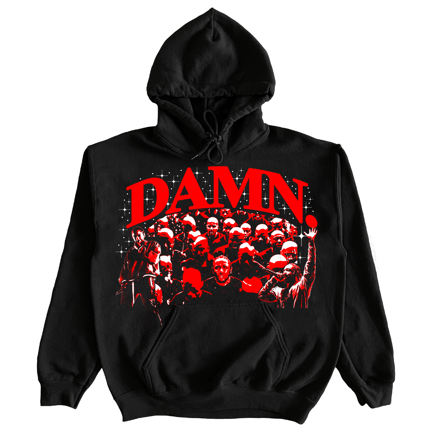 "DAMNPUFF" MENS 9oz HEAVY PUFF HOODIE