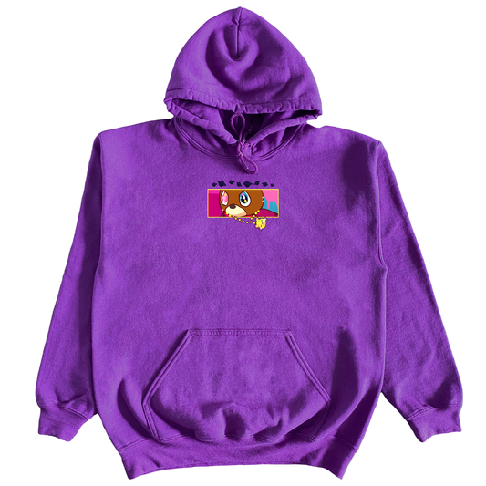 "GRADEYES" 9oz MENS HEAVYWEIGHT EMBROIDERED HOODIE