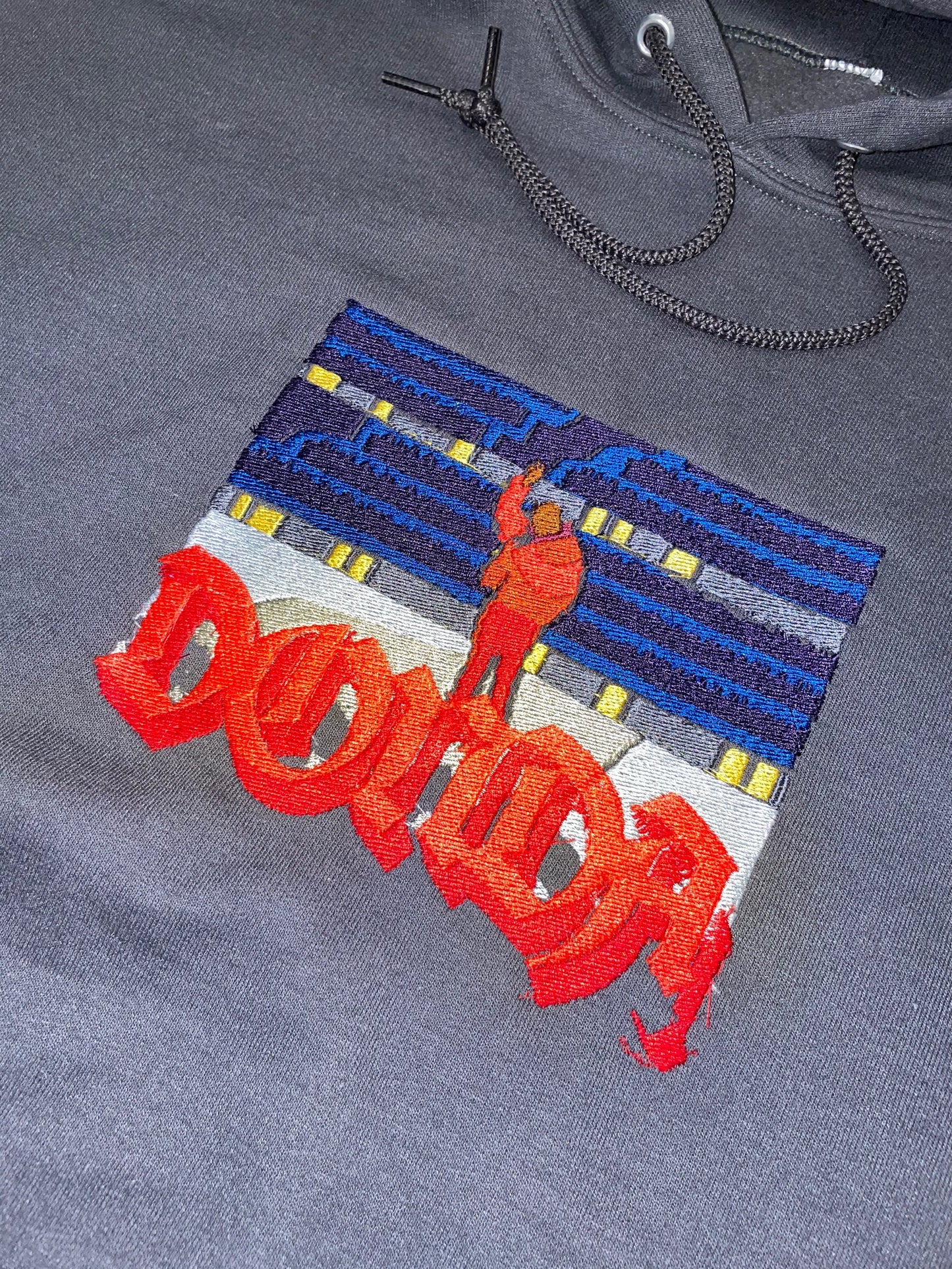 "DONDA" MENS HEAVYWEIGHT EMBROIDERED HOODIE