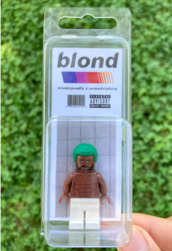 BLOND TOY LEGO MINIFIGURINE SET