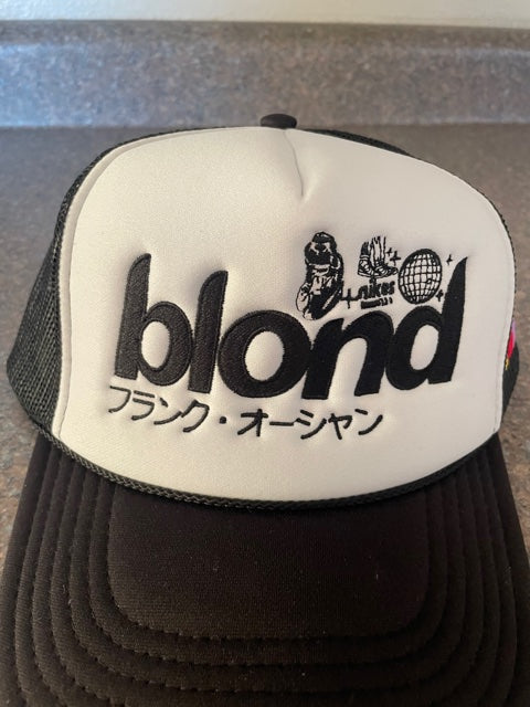 “BLOND” 5oz Trucker Caps (embroidered)